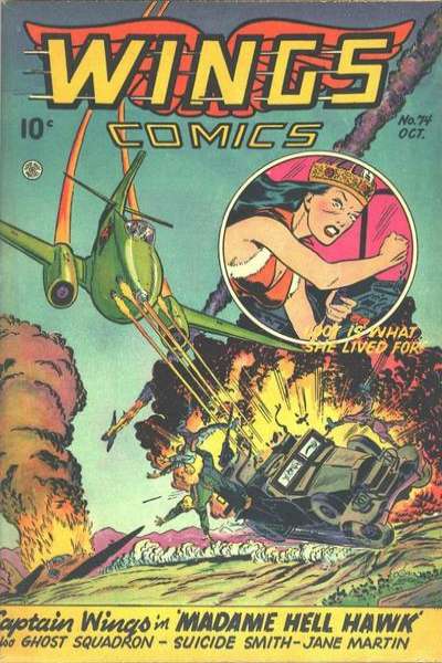 Wings Comics #74