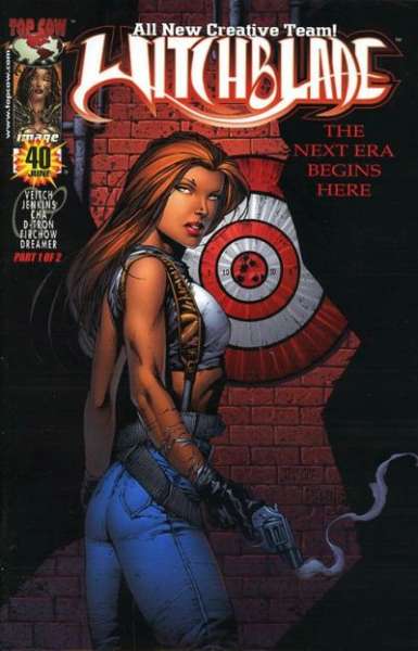 Witchblade 1995 Series Bullseye Variant #40