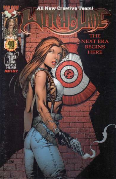 Witchblade 1995 Series Gold Foil Variant #40