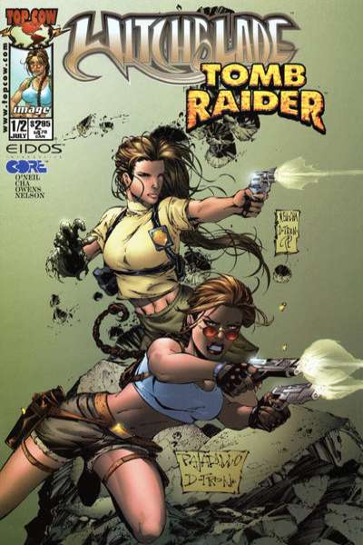 Witchblade/Tomb Raider Issue is # 1/2 #0