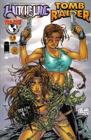 Witchblade/Tomb Raider Issue is #1/2 DF edition #0