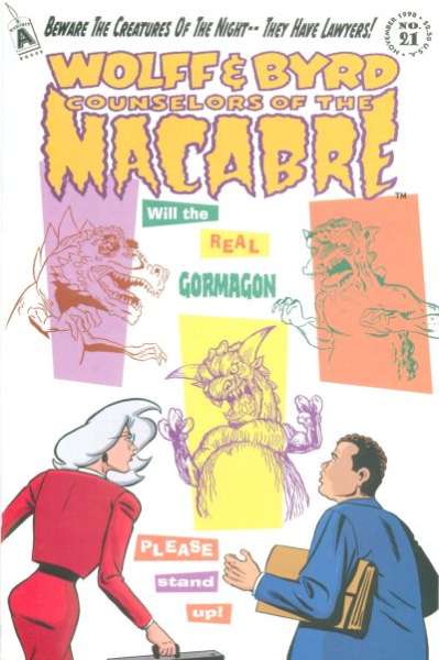 Wolff & Byrd: Counselors of the Macabre #21