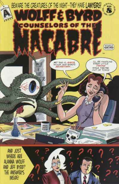 Wolff & Byrd: Counselors of the Macabre #8