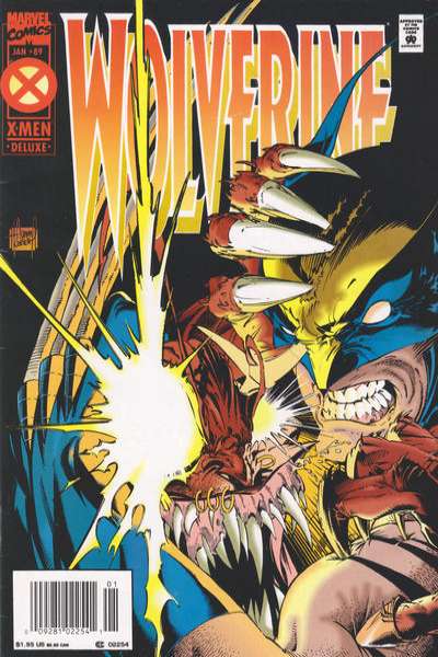 Wolverine 1988 Series Deluxe newsstand #89