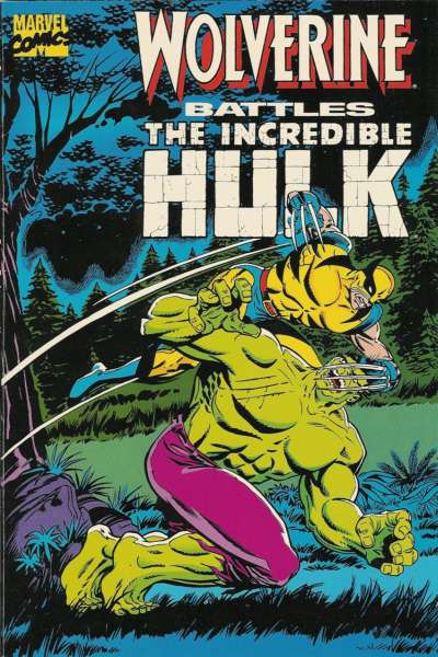 Wolverine 1988 series Battles the Incredible Hulk #1
