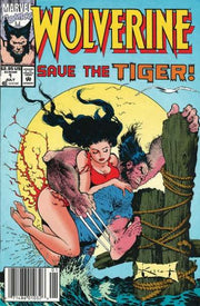 Wolverine 1988 Series Save the Tiger Newsstand #1