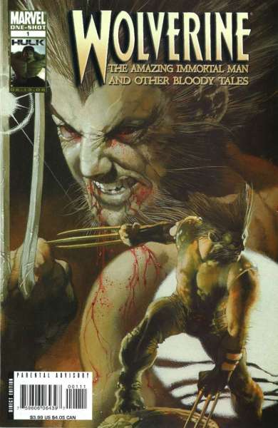 Wolverine 2003 Series The Amazing Immortal Man & Other Bloody Tales #1
