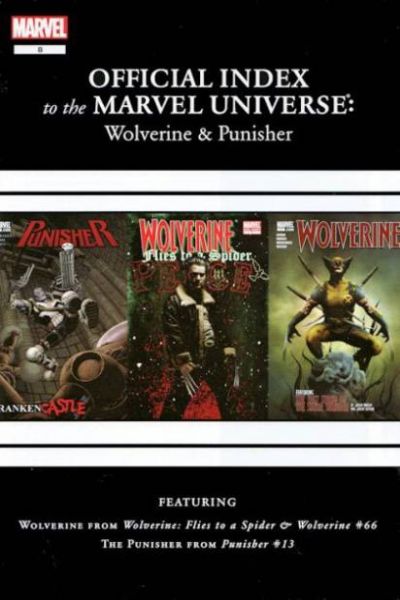 Wolverine Punisher & Ghost Rider: Official Index to the Marvel Universe #8