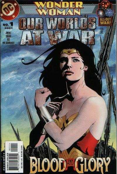 Wonder Woman 1987 Series Our Worlds at War #1