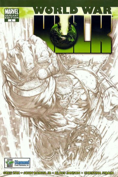 World War Hulk Sketch Variant #1