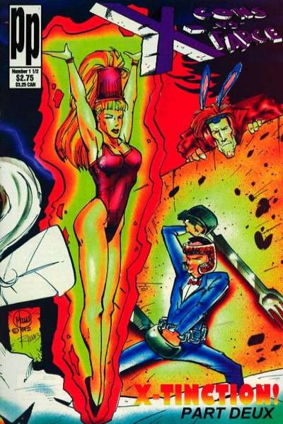 X-Cons vs. X-Farce: X-Tinction Issue is #1 1/2 #1