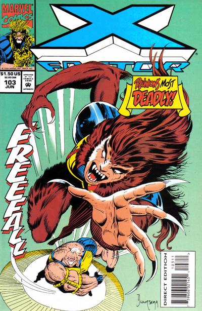 X-Factor 1986 Series #103