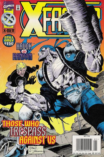 X-Factor 1986 Series #118