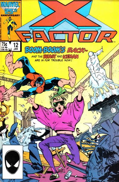 X-Factor 1986 Series #12