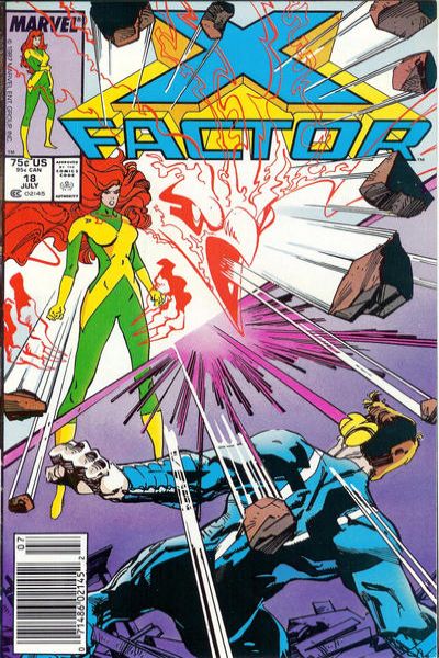 X-Factor 1986 Series #18