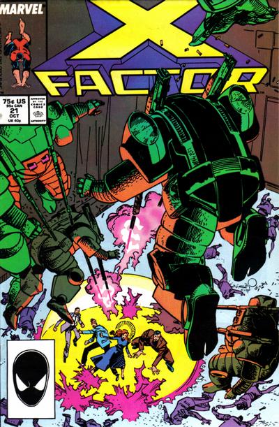 X-Factor 1986 Series #21