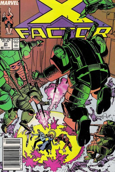 X-Factor 1986 Series #21