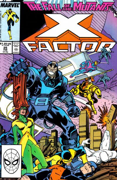 X-Factor 1986 Series #25
