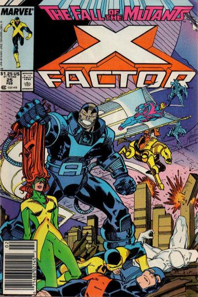 X-Factor 1986 Series #25