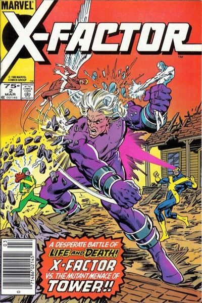 X-Factor 1986 Series #2