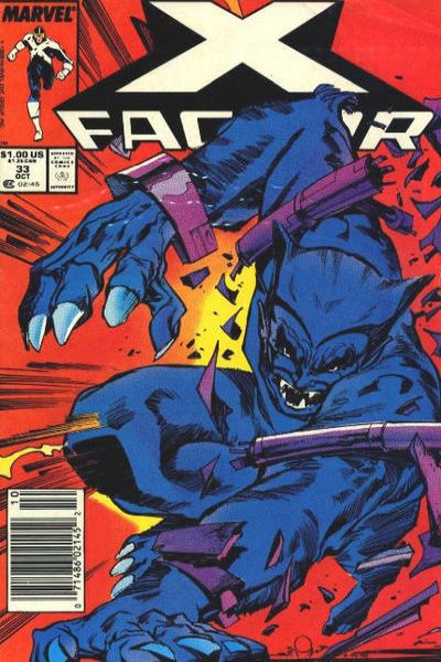 X-Factor 1986 Series #33