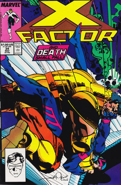 X-Factor 1986 Series #34