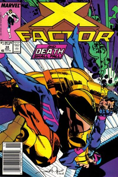 X-Factor 1986 Series #34