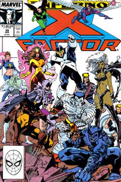 X-Factor 1986 Series #39