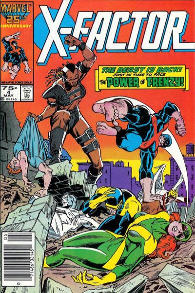X-Factor 1986 Series #4