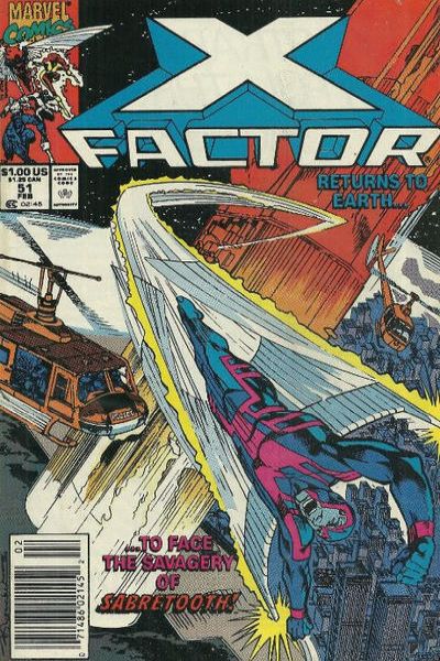 X-Factor 1986 Series #51