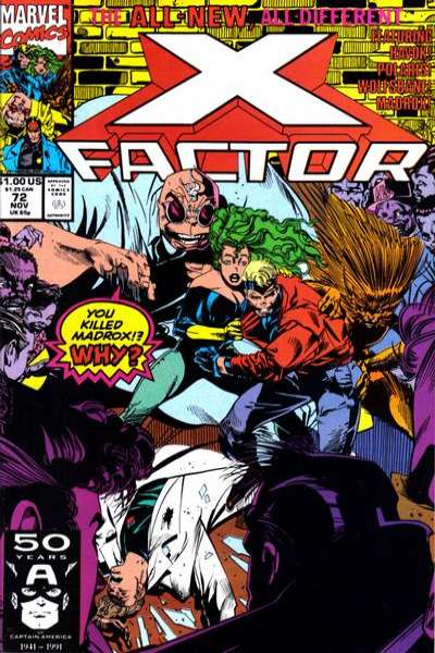 X-Factor 1986 Series #72