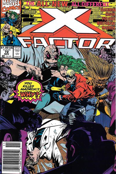 X-Factor 1986 Series #72