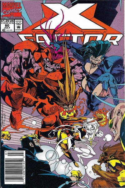 X-Factor 1986 Series #80