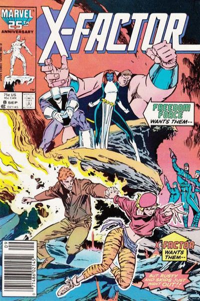X-Factor 1986 Series #8