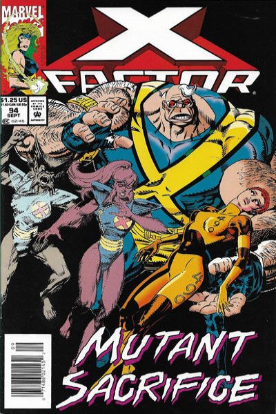 X-Factor 1986 Series #94