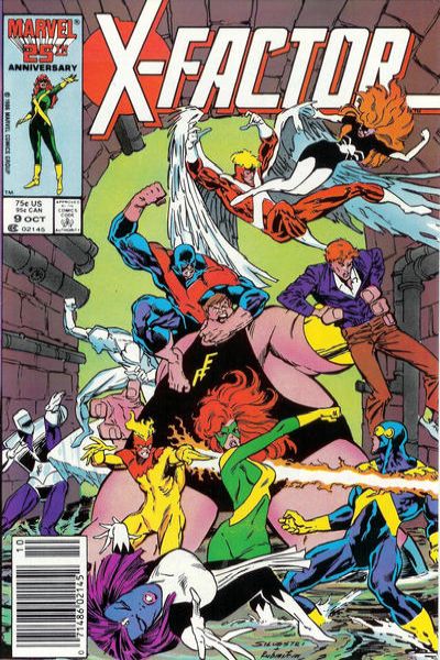 X-Factor 1986 Series #9
