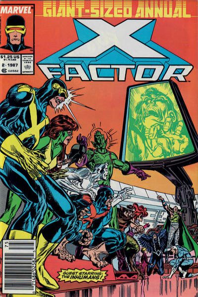 X-Factor 1986 Series Annual #2