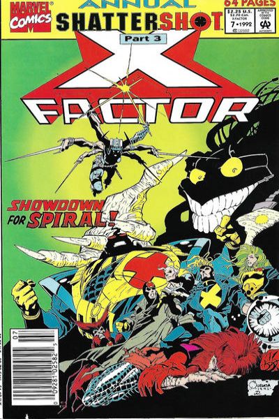X-Factor 1986 Series Annual #7