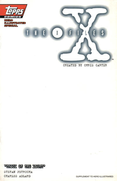 X-Files 1995 Series Hero Illustrated Special #1
