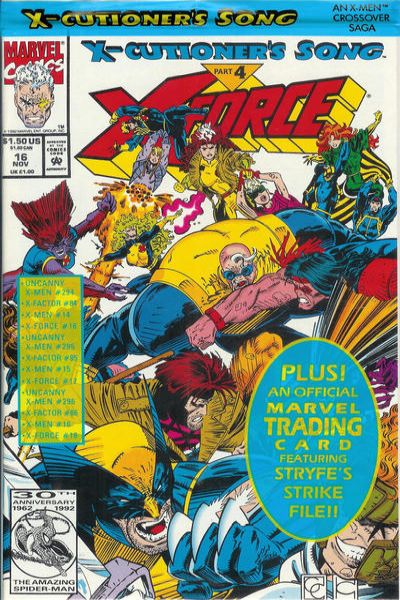 X-Force 1991 Series #16