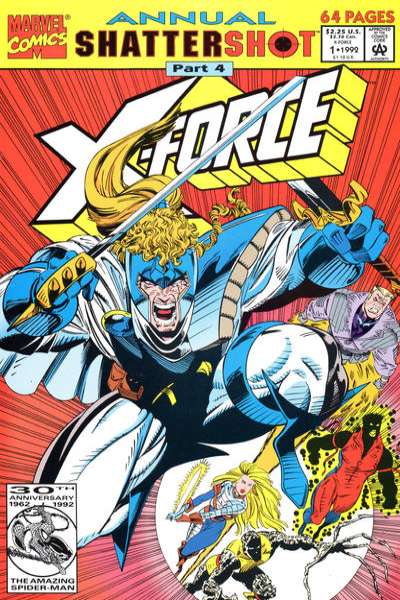 X-Force 1991 Series Annual #1