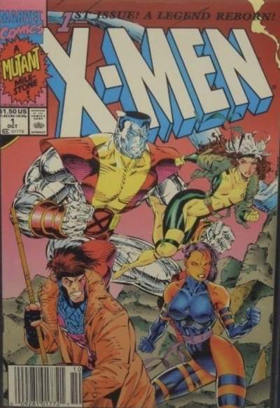 X-Men 1991 Series Gambit newsstand #1