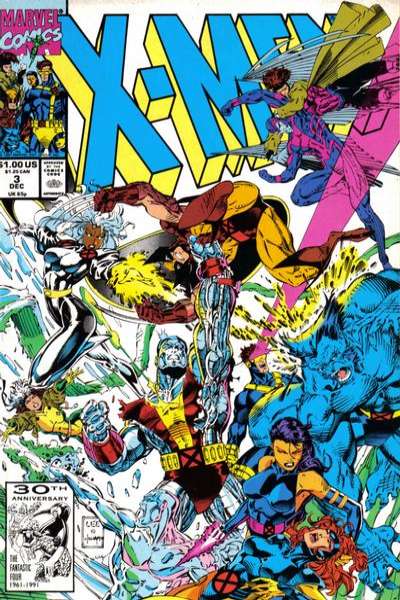 X-Men 1991 Series #3