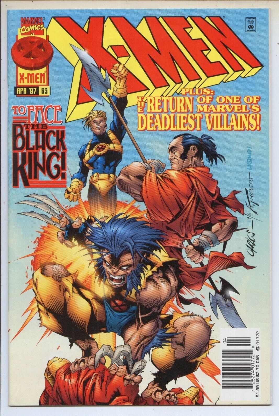 X-Men 1991 Series #63