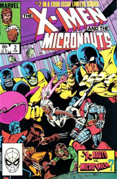 X-Men and the Micronauts #2