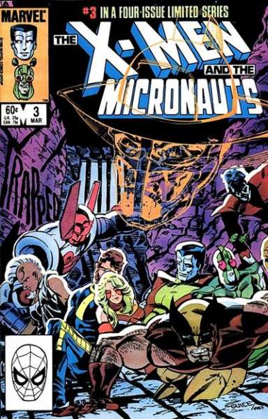 X-Men and the Micronauts #3
