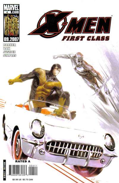 X-Men: First Class 2007 Series #4