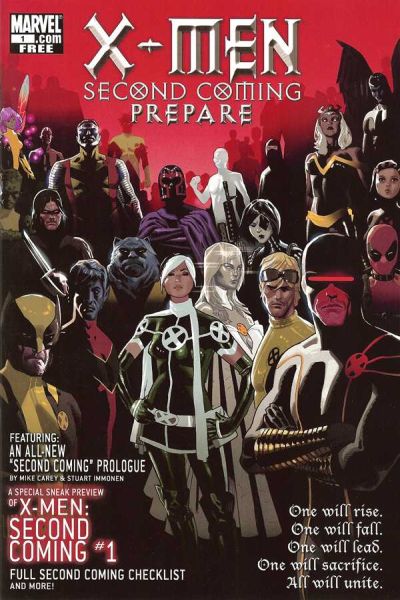 X-Men: Second Coming Prepare #1