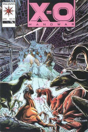 X-O Manowar 1992 Series Pink Logo cover #15