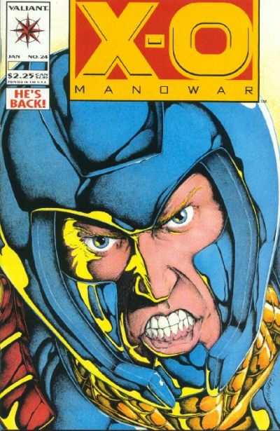X-O Manowar 1992 Series #24